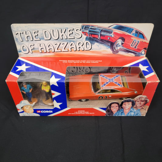 1:36 Dodge Charger General Lee with metal figures, 2001 UK (A)