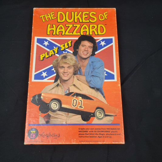 Dukes Of Hazzard Colorforms Playset - 1981