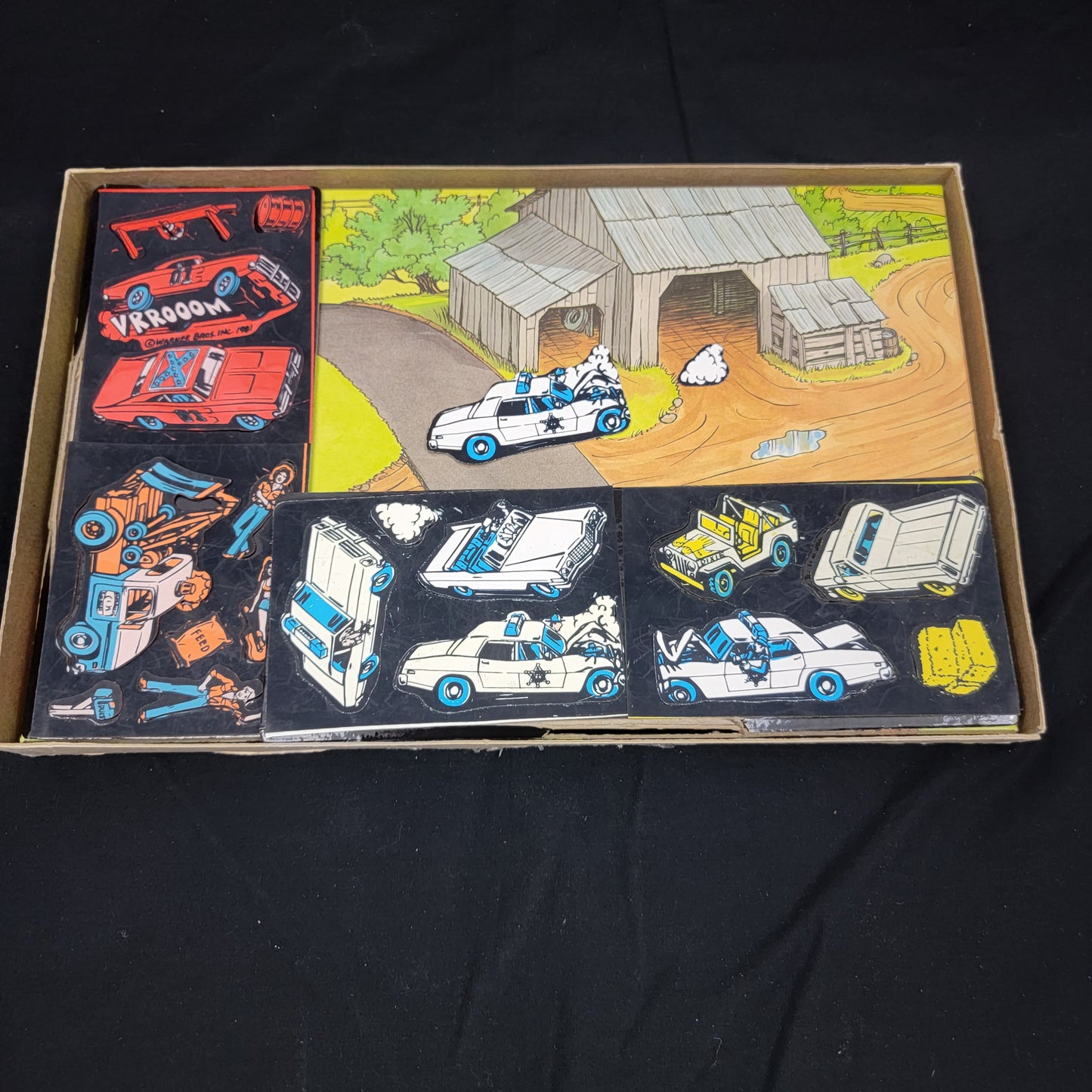 Dukes Of Hazzard Colorforms Playset - 1981