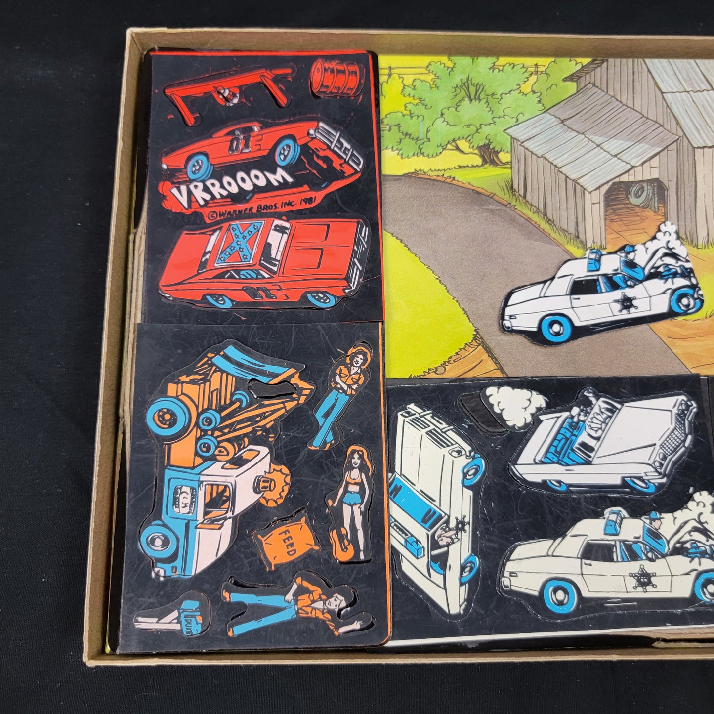 Dukes Of Hazzard Colorforms Playset - 1981