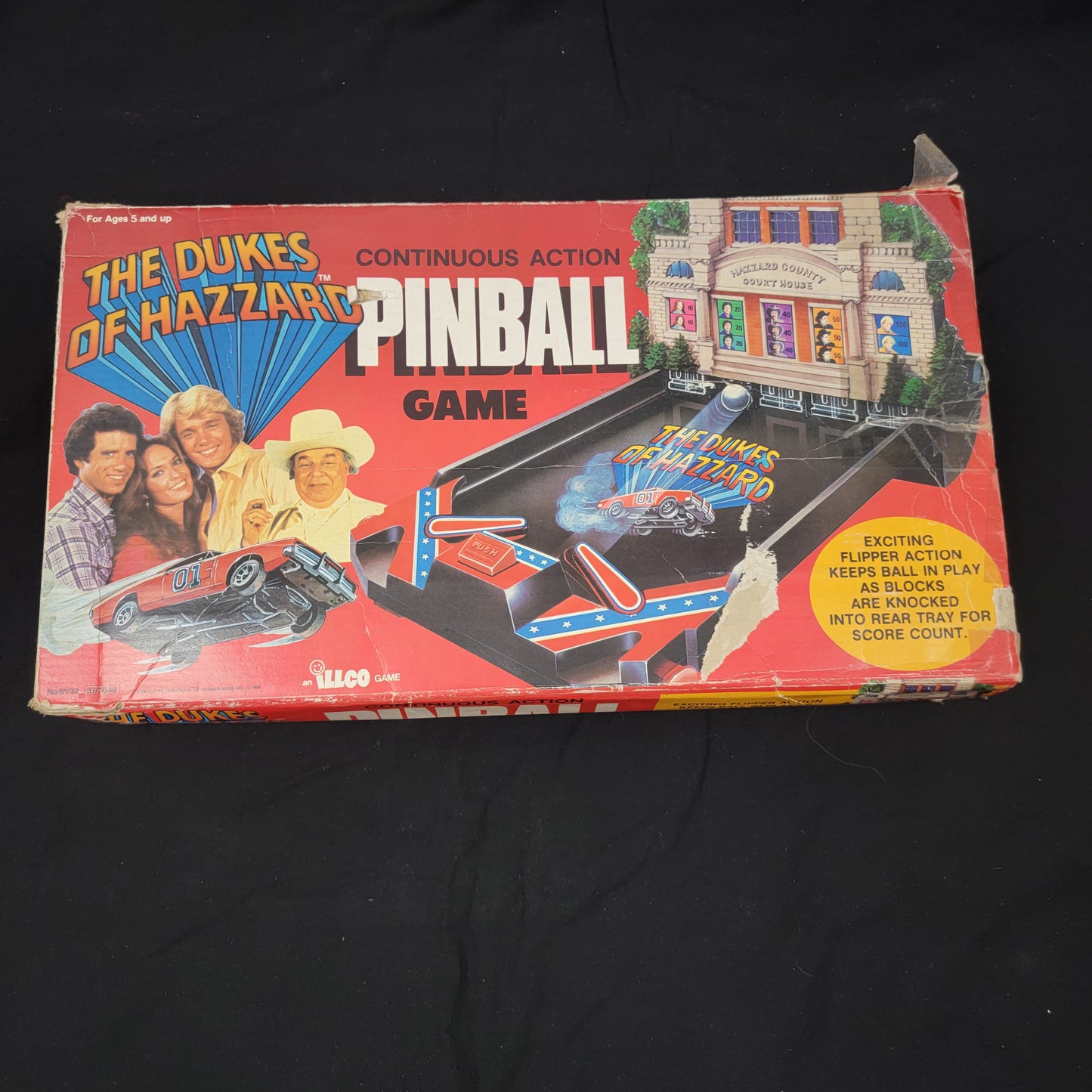 Dukes Of Hazzard PINBALL Game, "Continuous Action"