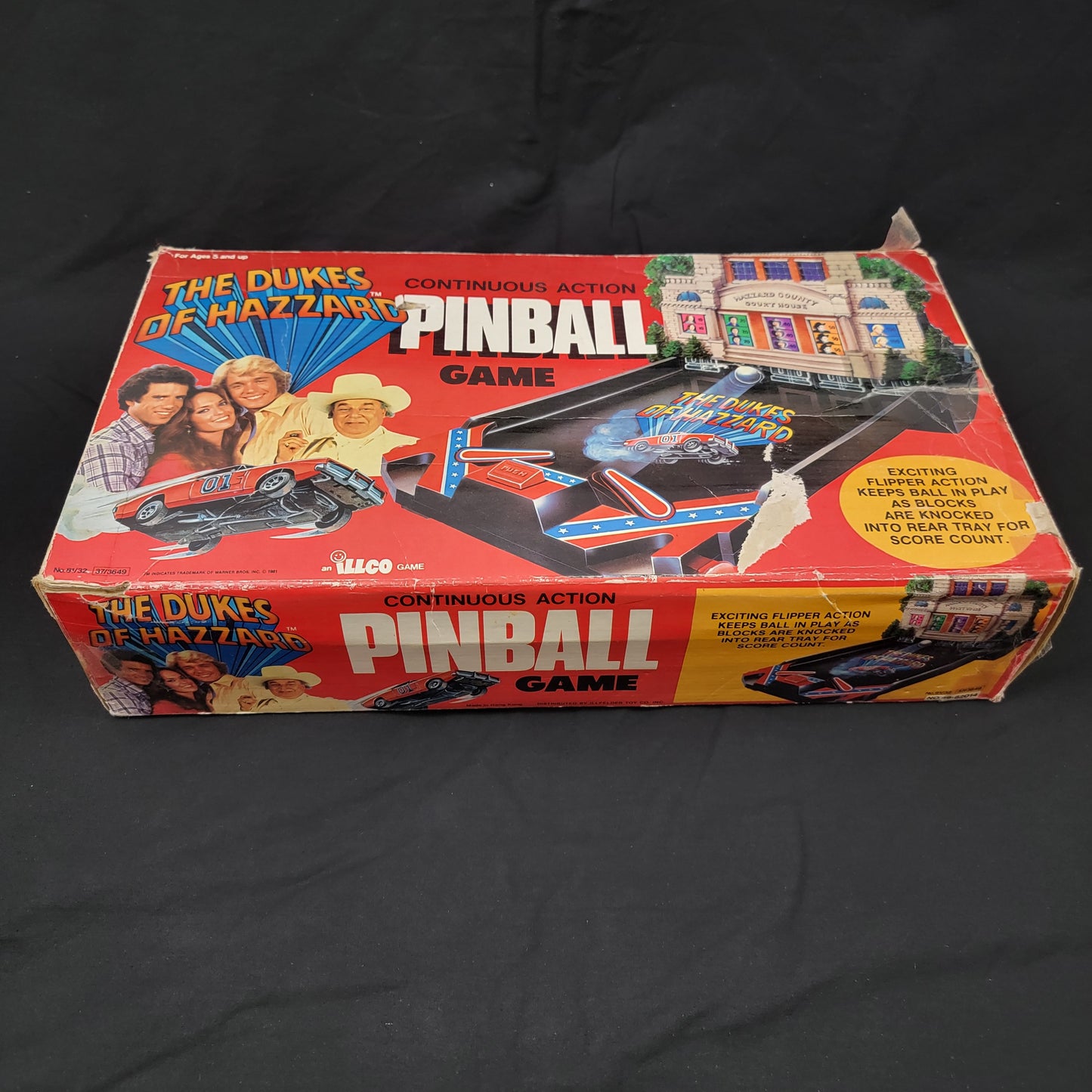 Dukes Of Hazzard PINBALL Game, "Continuous Action"