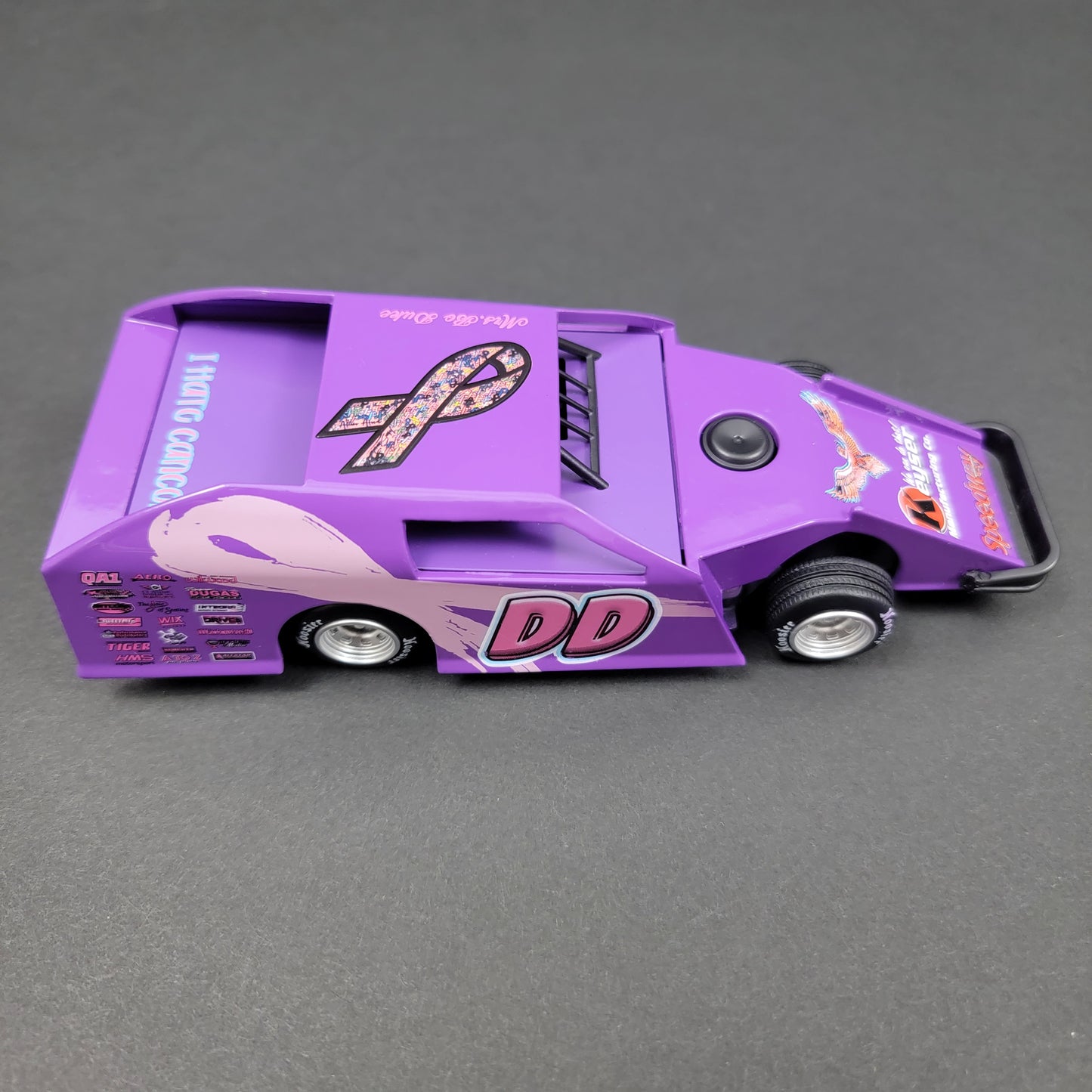 Bo's Extravaganza "DD" Breast Cancer Awareness Modified Race car