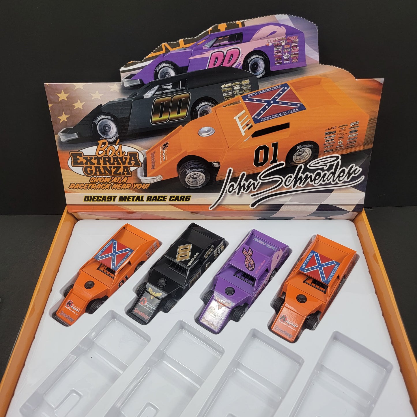 Bo's Extravaganza Complete Series, ALL THREE Modified Race Car