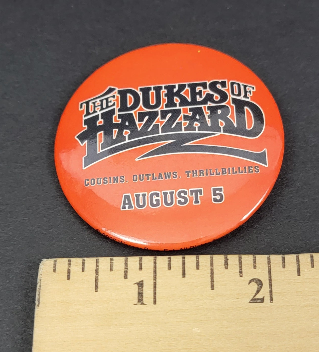 Dukes Of Hazzard Movie Release 2-inch Button - 2005