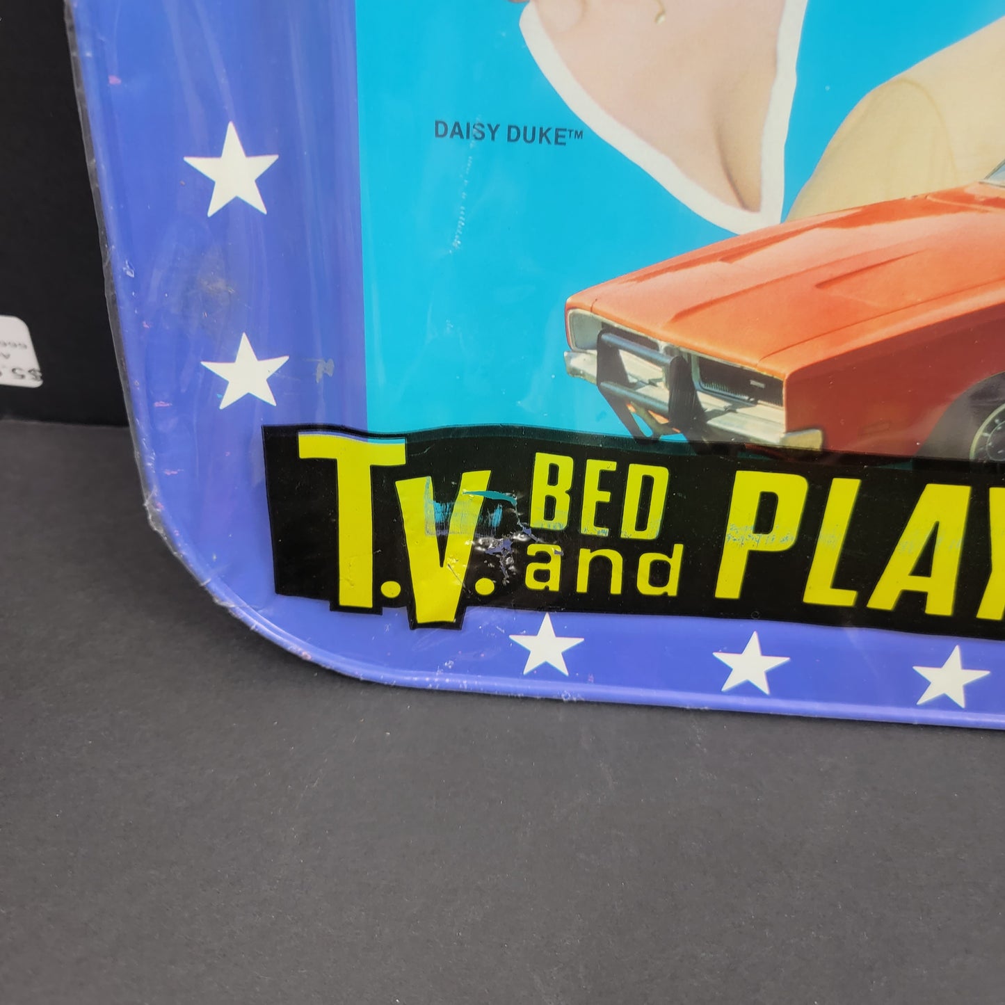 Dukes Of Hazzard SEALED TV Bed and Play Tray (Blue) - 1981