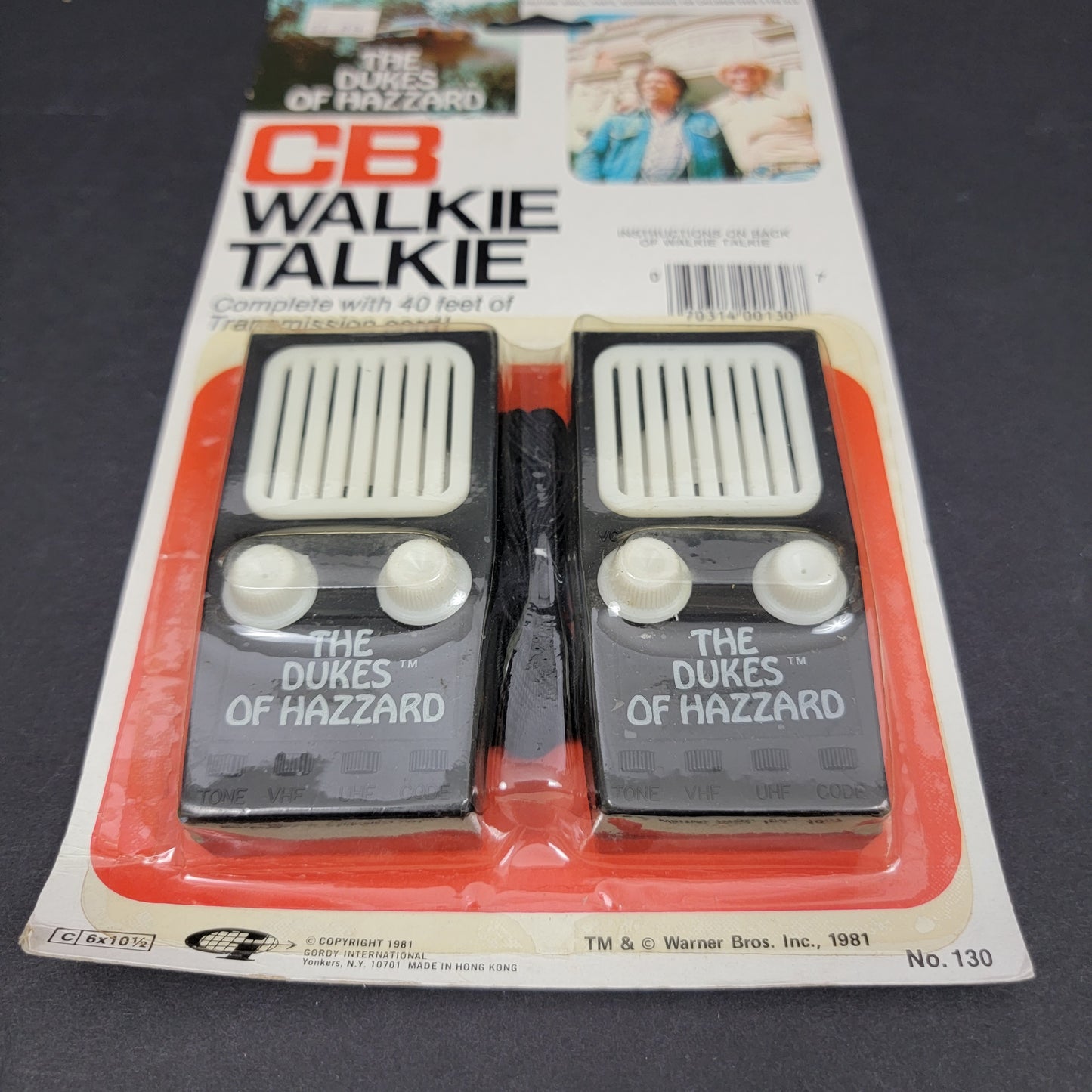 Gordy Interational Dukes Of Hazzard CB Walkie Talkie - 1981