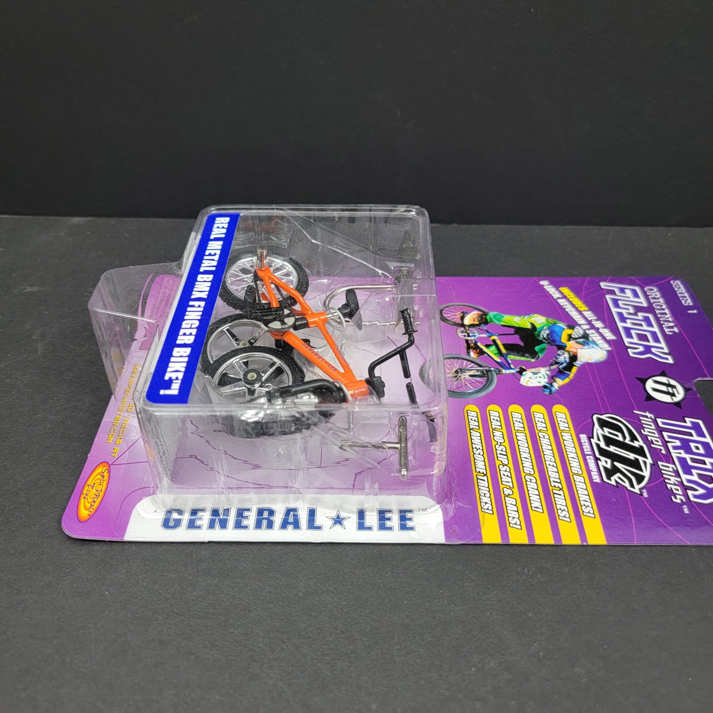 Flick Trix Finger Bikes, DK "General Lee" - 1999