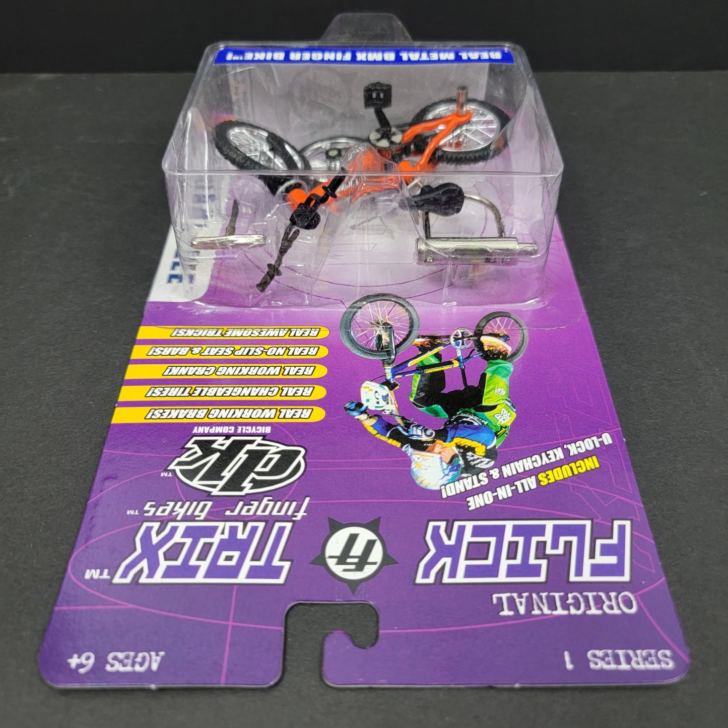 Flick Trix Finger Bikes, DK "General Lee" - 1999