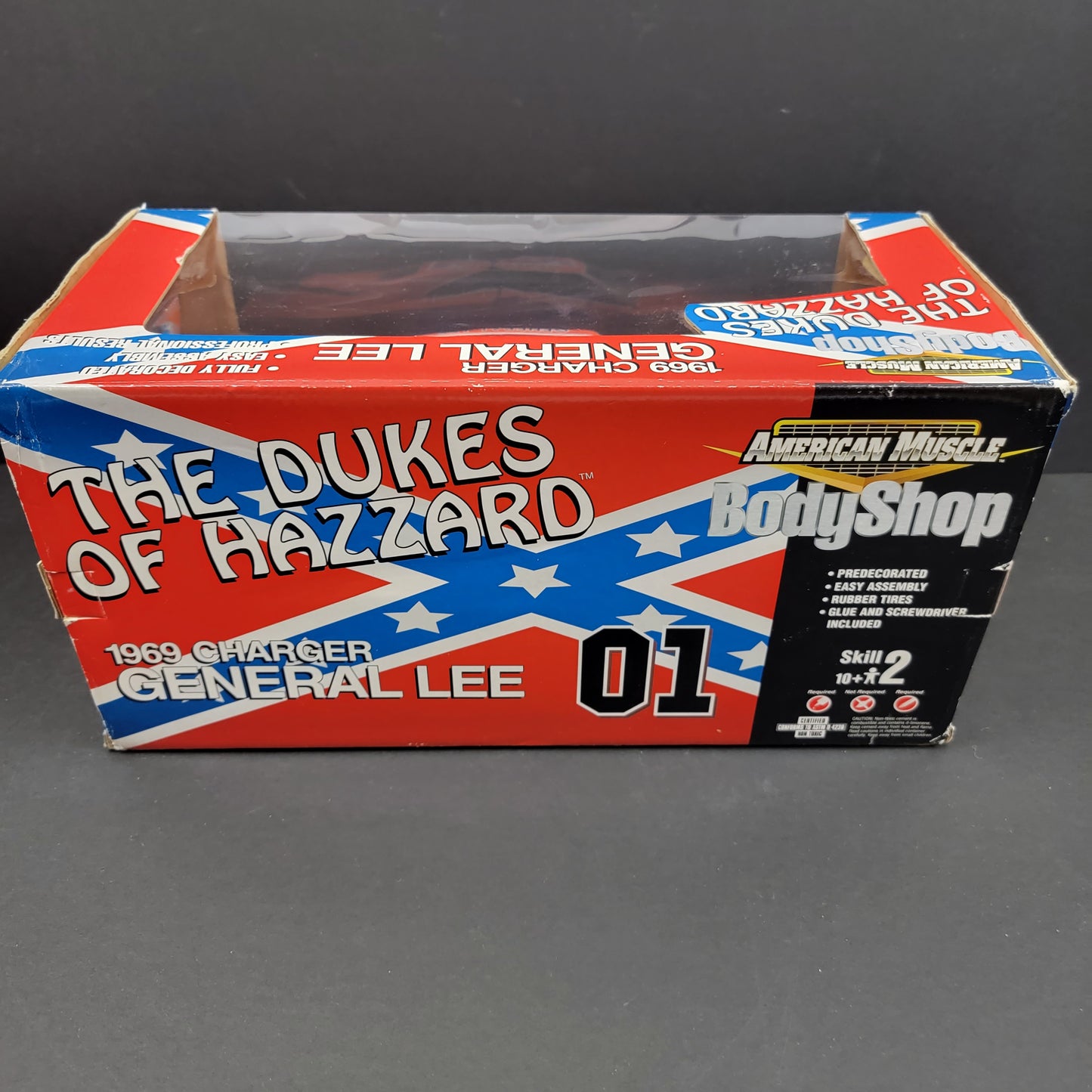 1:18 1969 Dodge Charger "General Lee" Body Shop Diecast Activity Set - 2001