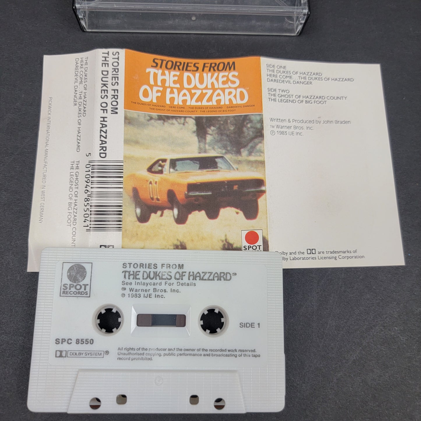 Stories From The Dukes Of Hazzard Cassette (UK)