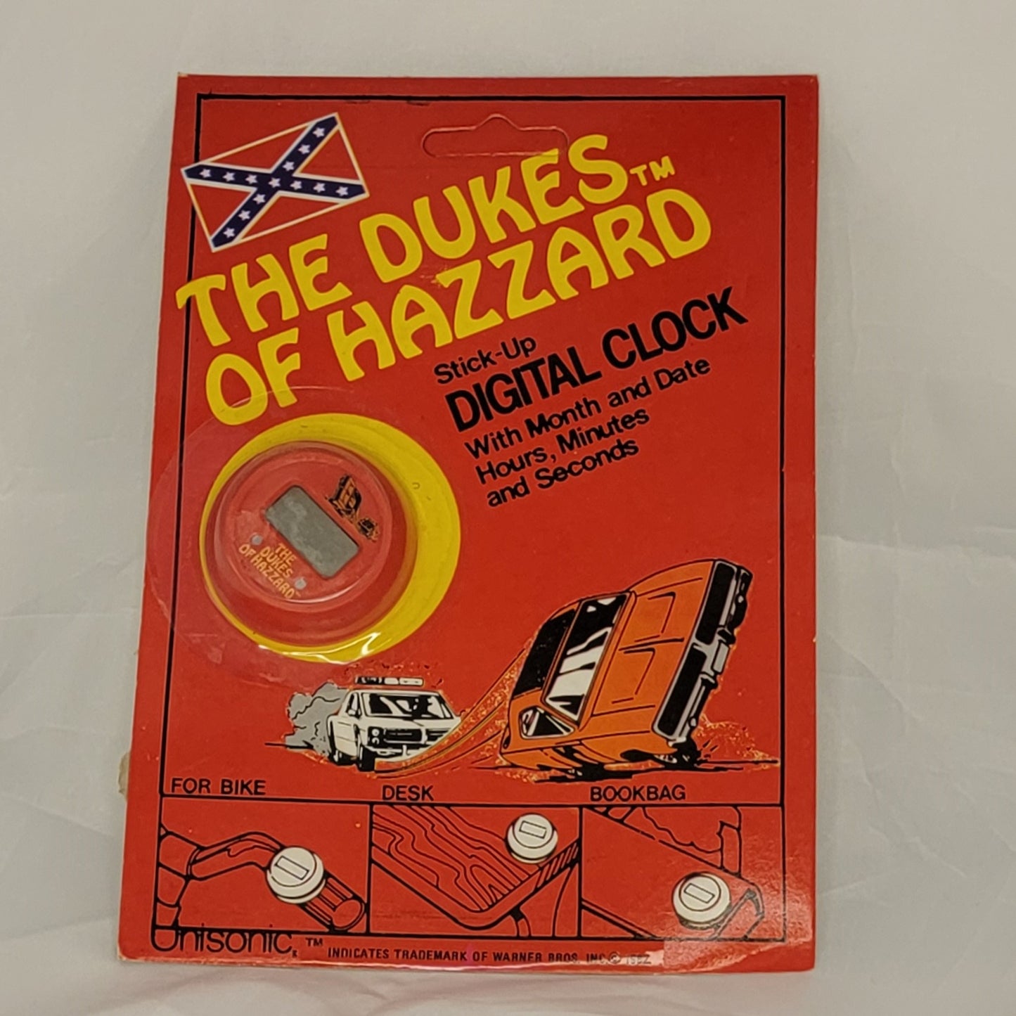 Dukes Of Hazzard Stick-Up Digital Clock (DC010511B)