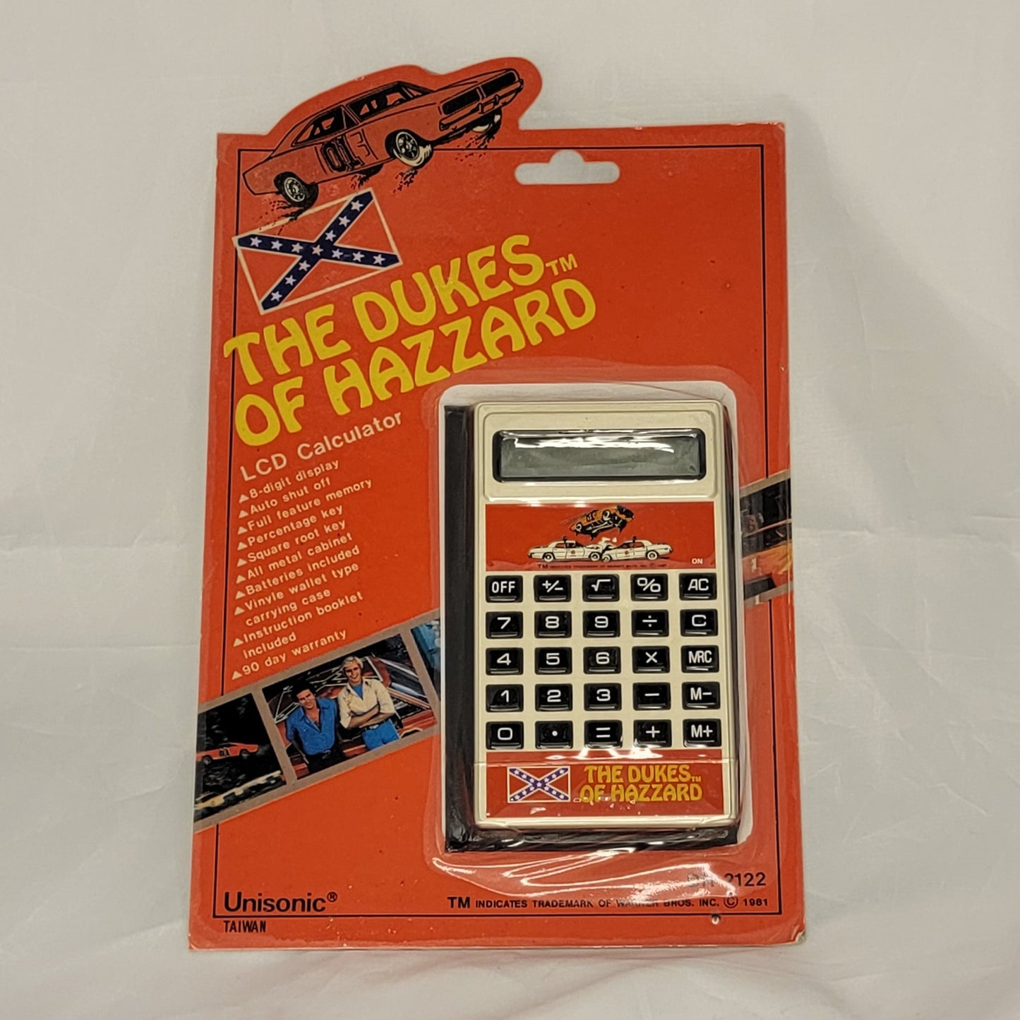 Dukes Of Hazzard LCD Calculator