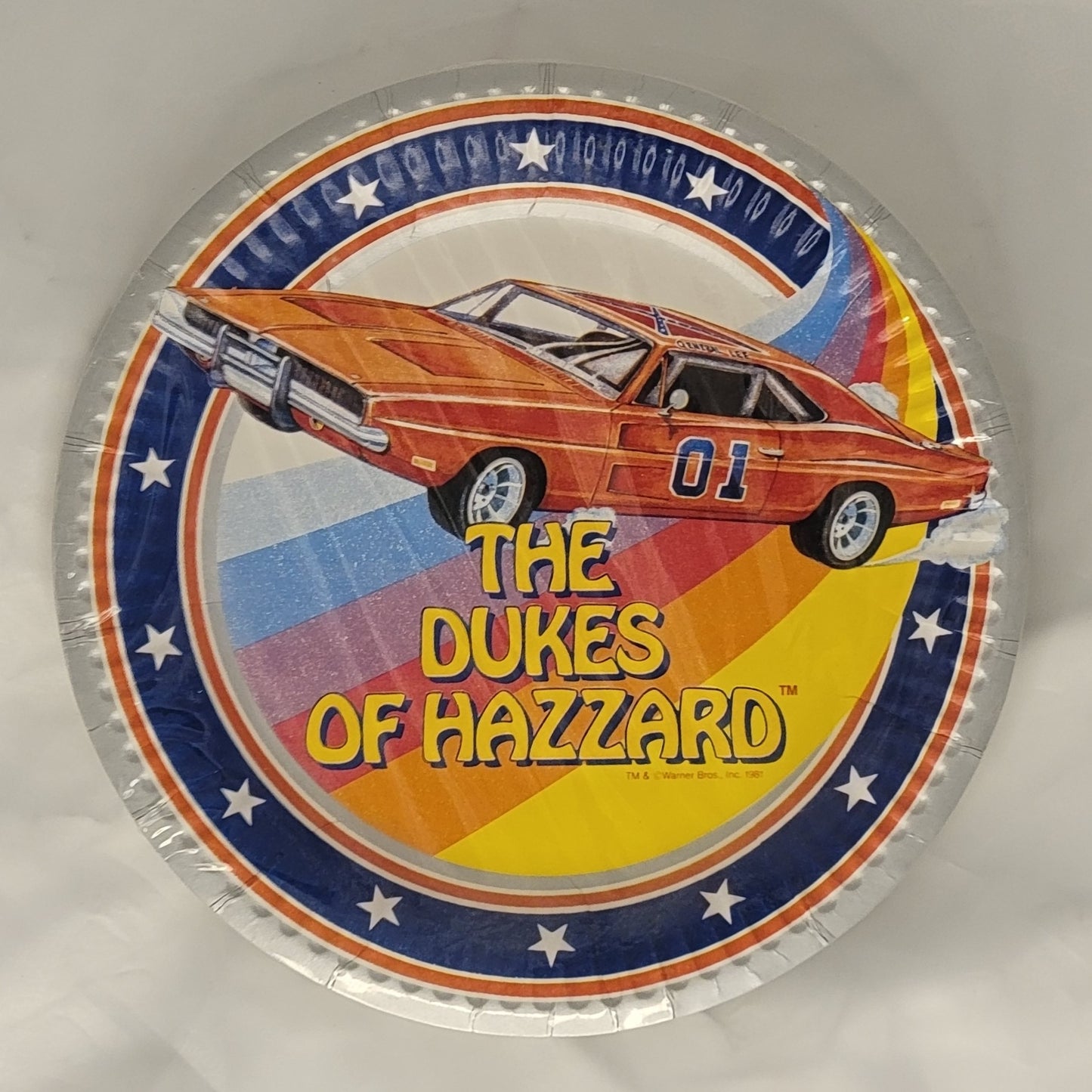 Dukes Of Hazzard 7-Inch Party Plates With Tag (DC010526)