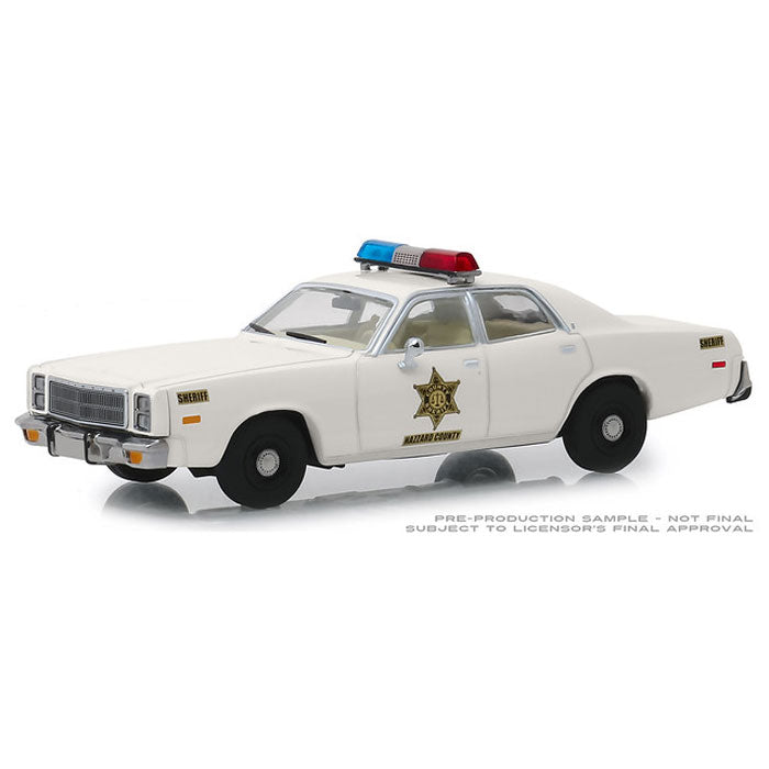 1:43 1977 Plymouth Fury, "Hazzard County Sheriff"