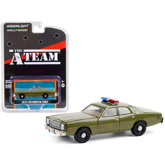 1:64 1977 Plymouth Fury "U.S. Army Police", The A-Team